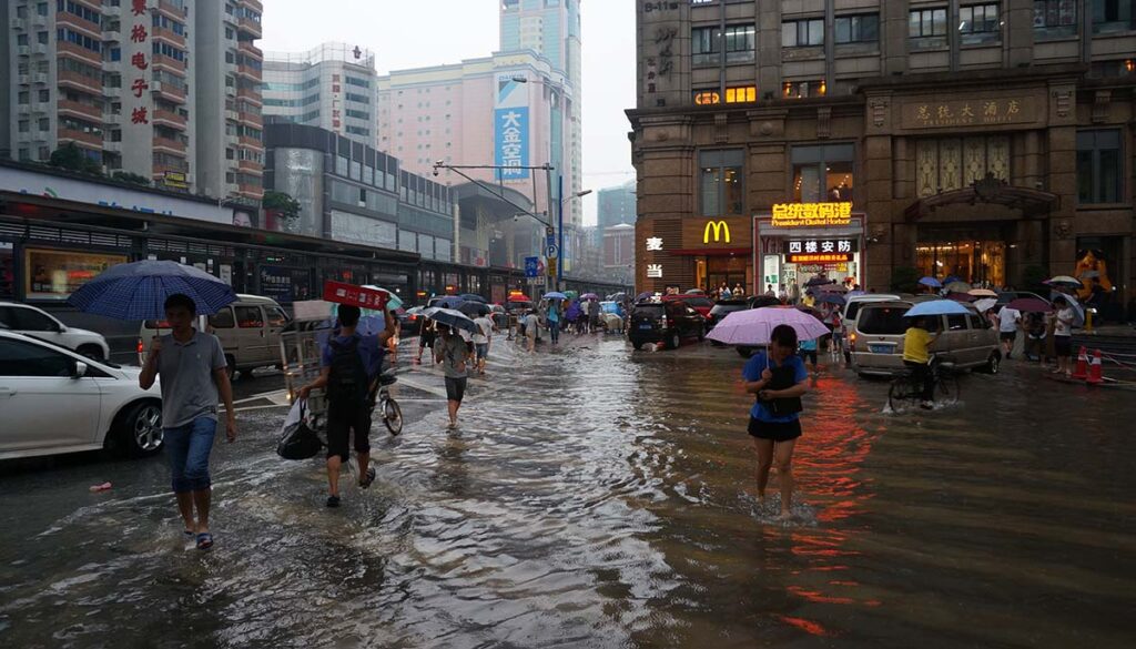 flooding in China