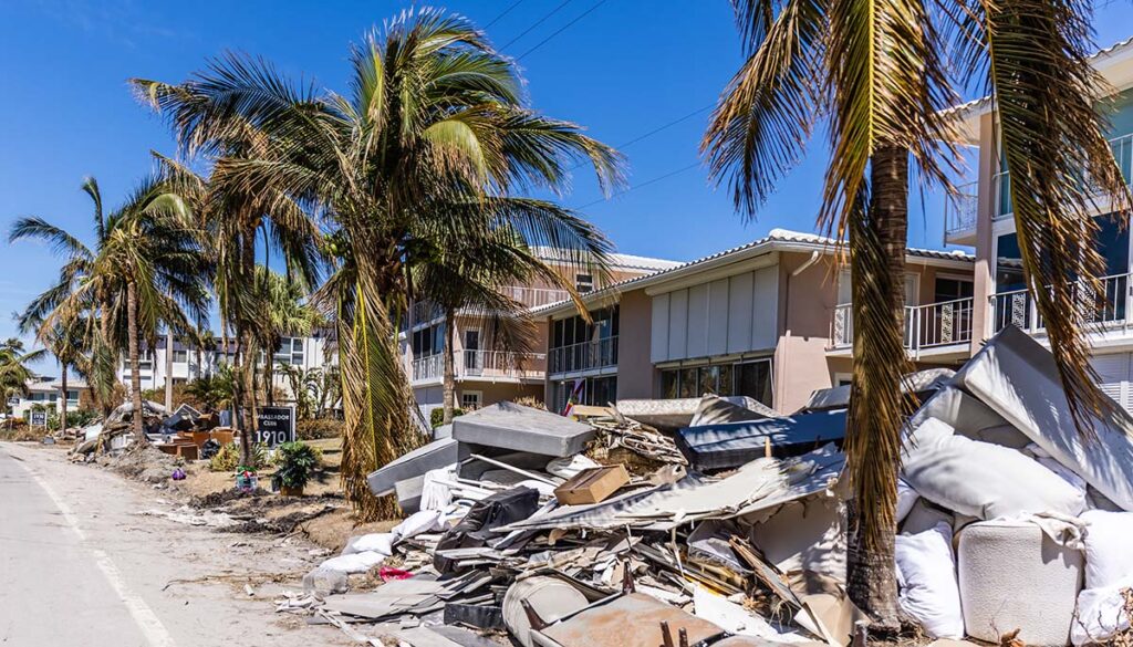 Naples, FL, after Hurricane Ian